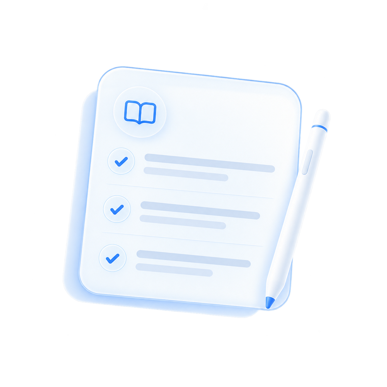A TradeLock-style journal card with checked entries